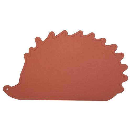 Napperon En Silicone En Forme De Hérisson Pour Bébé, Tapis De Table Réutilisable, Antidérapant, Mignon, Animal De Dessin Animé, Pour Enfants