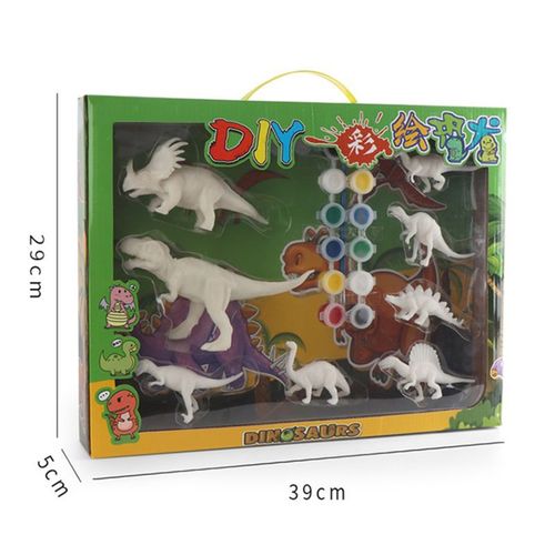 Kit De Peinture Pour Enfants, Jouets De Dinosaures, Fournitures D'Art Et D'Artisanat, Cadeaux Pour Garçons Et Filles, Bricolage D'Animaux