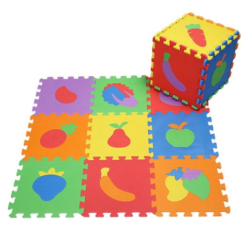 Tapis De Jeu En Mousse Pour Bébé, 10 Pièces, Tapis Pour Enfants, Jouets Éducatifs, Puzzle, Carreaux Eva, Alphabet, Chiffres Et Symboles