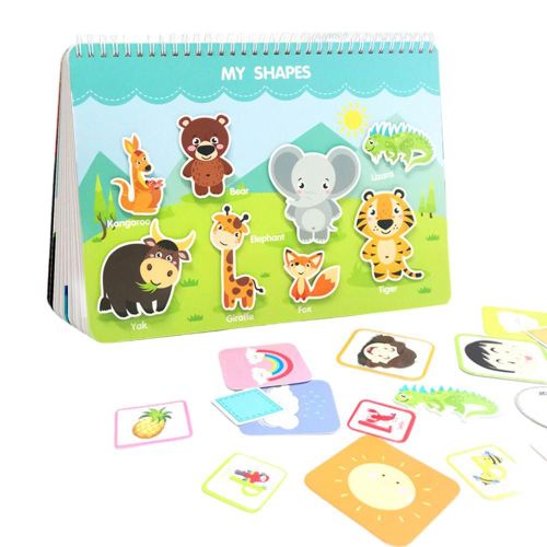 Jouets Montessori Pour Tout-Petits, Nouvelle Version, Livre D'Activités Préscolaires, Livre D'Apprentissage Éducatif Pour Autisme Sp
