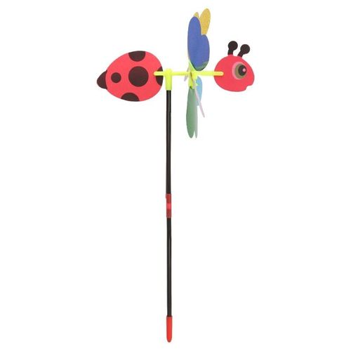 Moulin À Vent 3d En Forme D'Abeille, Jouet Pour Enfants, Décoration De Jardin Et Parc