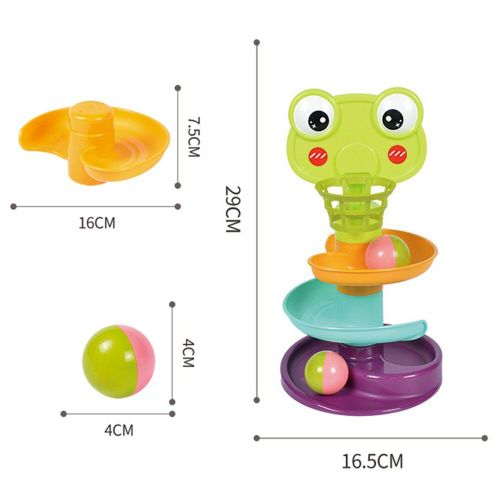 Boule Rotative Colorée Pour Bébé, Jouet Éducatif Amusant, Puzzle, Tour D'Empilage, Pour Enfant