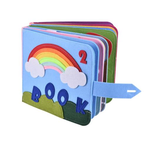 Livre sensoriel arc-en-ciel - Tout petit - JEUX, JOUETS -  -  Livres + cadeaux + jeux