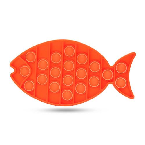 Jouet En Silicone En Forme De Poisson, Jouet Éducatif De Bureau, Décompression, Soulagement De L'Autisme