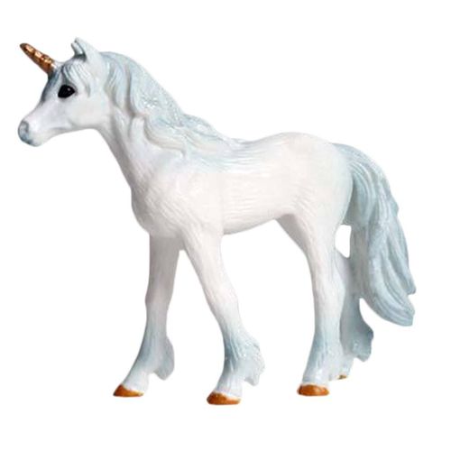 Jouet Licorne Réaliste Modèle Animal, Décoration Mystique En Plastique Solide