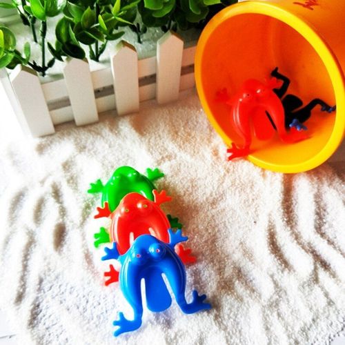 Figurines De Saut Pour Bébé, 12 Pièces, Nouveauté, Grenouilles Sautantes Assorties, Jeu De Trémie, Jouet D'Action, Y4ud