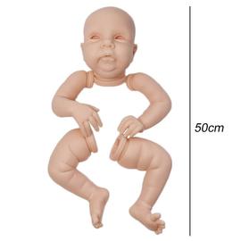 Dernières 50 cm vente Chaude Pas Cher Bebe Reborn Réaliste Nouveau-Né bébé  Bonecas Bebe kid Jouet Mignon Fille Silicone Reborn Baby cadeaux
