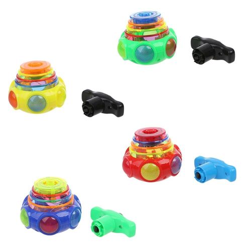 Boule De Musique Légère Colorée, Arène, Toupies, Jouet Pour Enfants, Nouvelle Collection