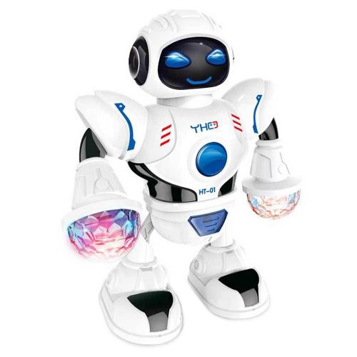 Robot Jouet Pour Enfants, Danse, Chant, Yeux Led, Détection De Geste, Cadeau Pour Enfants De 3 Ans