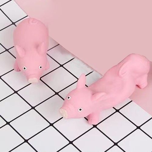 Jouet De Ventilation De La Colère Du Cochon Rose, Jouet De Décompression Sensoriel, Anti-Stress, Soulagement De L'Ennui, Pincement De Pression