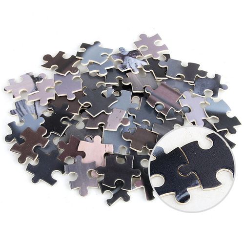Puzzle Animal Unique 1000 Pièces, Jouets Pour Adultes, Tigre Blanc En C¿Ur, Chaton, Jouets De Décompression Pour Enfants