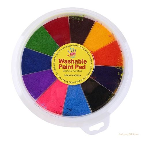 Tampon À Encre Amusant 24cm Y4ud, Pour Bricolage, Peinture Au Doigt, Artisanat, Fabrication De Cartes Pour Enfants, Dessin Montessori, Jouet Pour Bébé De 0 À 12 Mois