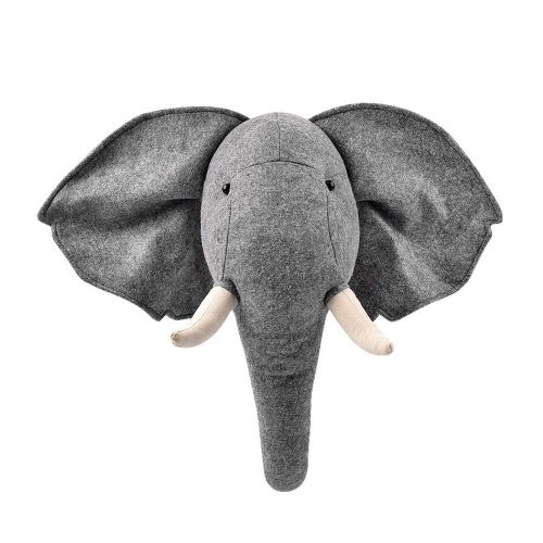 Éléphant En Peluche 3d, Jouet Mural Pour Chambre D'Enfant, Décoration De Chambre À Coucher, Accessoires De Photo