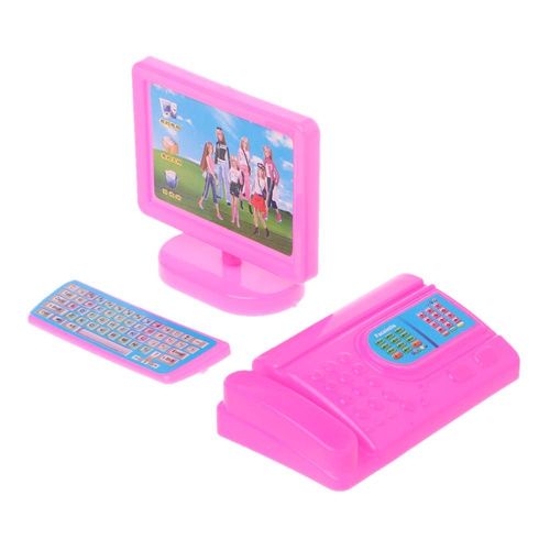Maison De Poupée Moderne 30cm, Mobilier Miniature Pour Barbie, Jouet Pour Enfant, Cadeau Pour Fille, Accessoires De Poupées