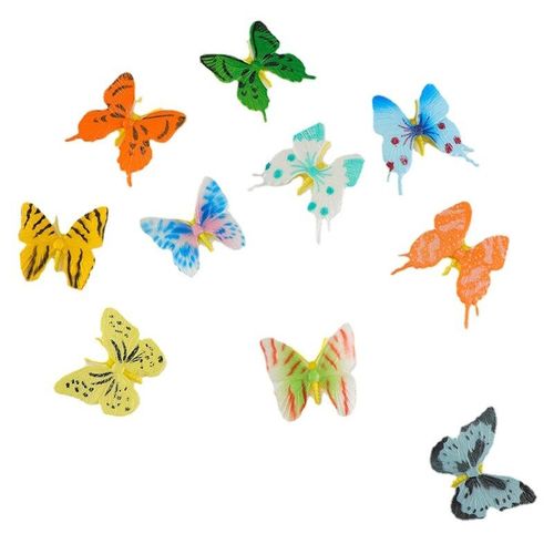 Papillon Réaliste Pour Enfants, Fournitures De Tour Pour Enfants, Cadeau D'Halloween, Anti-Stress, Cadeau D'Anniversaire Pour Enfants