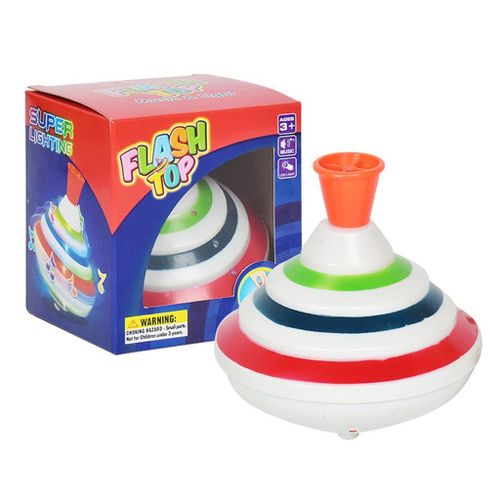 Toupie Ufo Clignotante À Led Avec Gyroscope, Nouveaux Jouets En Vrac, Cadeaux De Fête Pour Tout-Petits