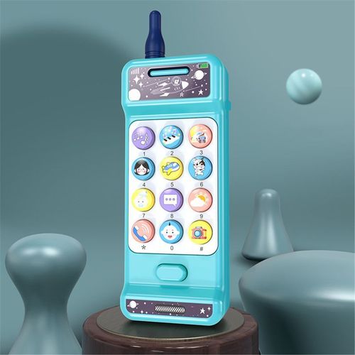 Téléphone Jouet Anglais Et Chinois, Numéro De Musique, Jouet D'Apprentissage Préscolaire Pour Bébé, Enfant En Bas Âge
