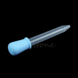 Pipette en Silicone pour aliments liquides, compte gouttes en plastique  pour alimentation de bébé, médicaments, cuillère, Burette, ustensiles pour  nourrissons, 1 pièces de 5ml