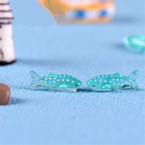 Lot De 6 Mini Poupées Mignonnes, Figurines De Requin, Poisson, Miniature, Jouet Féerique, Cadeau
