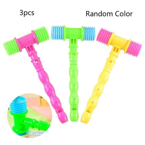 Jouet De Frappe Pour Bébé, Marteau En Plastique Souple, 2 En 1, Sifflet, Interactif, Pour Entendre, Musique, Cadeau