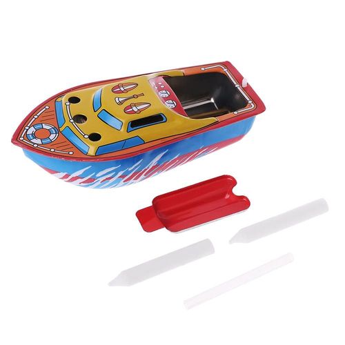 Ensemble De Bougies Bateau En Métal, Bateau À Vapeur, Peinture Colorée Faite À La Main, Artisanat Vintage, Cadeaux Pour Enfants Et Adultes, Collection M