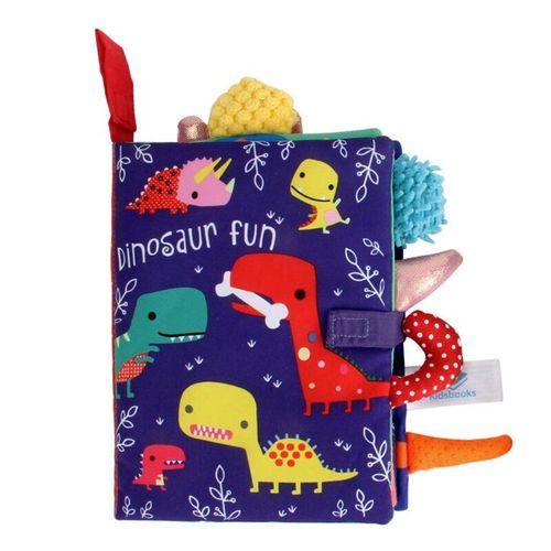 Jouet Souple Interactif Montessori En Tissu Polyester, Livre De Lecture Stimulant, Cadeau D'Apprentissage Précoce Pour Bébé, Livre D'Enseignement