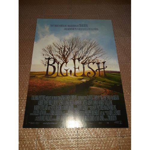 Affiche De Cinéma Big Fish 40x60 Cm - Tim Burton