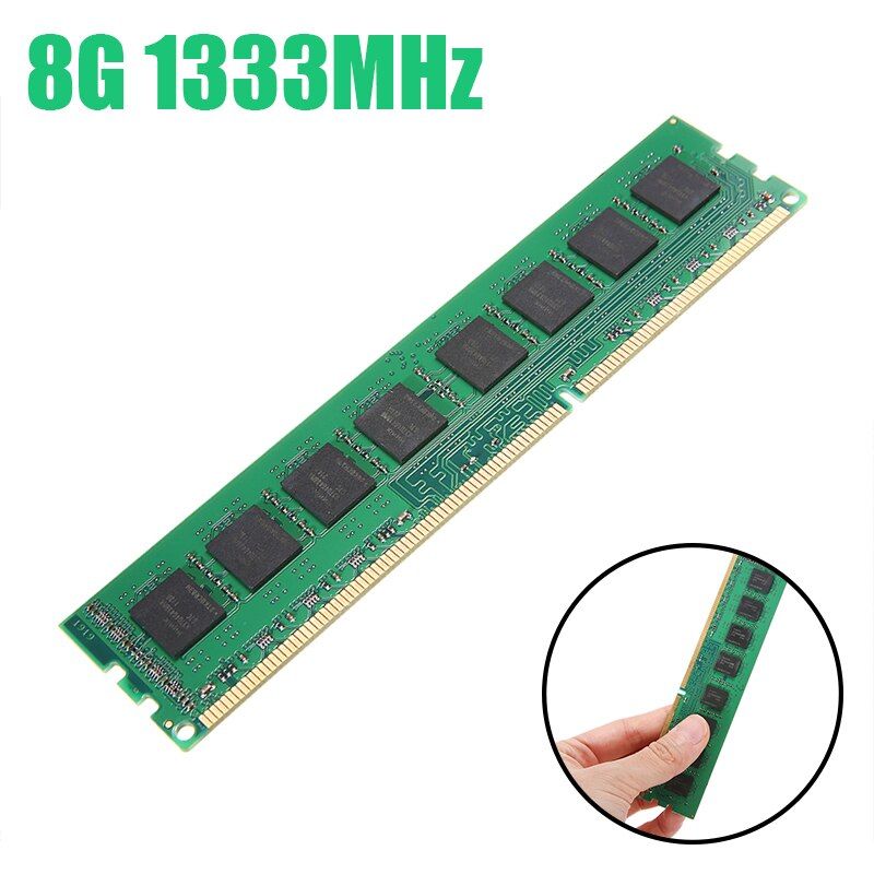 Barrette de RAM DDR3 8 go ou 24 broches pour ordinateur de b...
