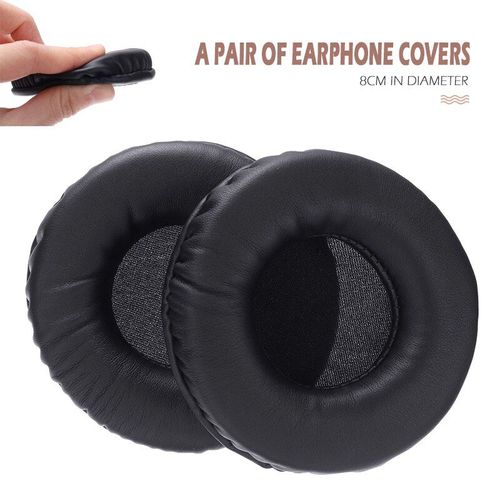 Coussinets oreille en mousse souple, 2 pièces, housse de remplacement pour écouteurs Pioneer HDJ500 HDJ 500, noir, protection des écouteurs, accessoires