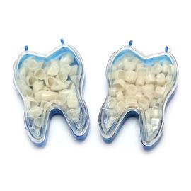 Matériau de couronne temporaire dentaire 120 pièces pour 50 molaires et 70  placages de dents antérieures 