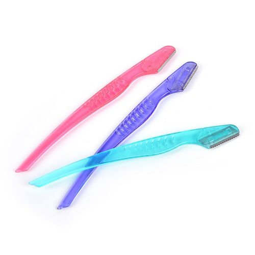 Lame de tondeuse à sourcils pour femmes, 3 pièces, rasoir, aisselles, épilateur, corps, outils de maquillage