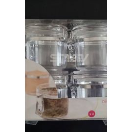 Lot De 4 Pots Pour Verrines