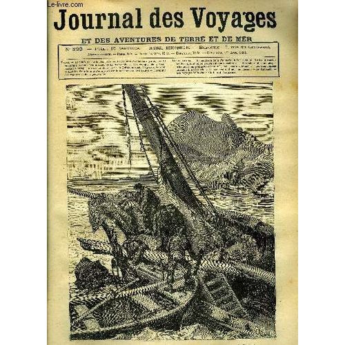 Journal Des Voyages Et Des Aventures De Terre Et De Mer N° 299 - Le Naufrage De Jeannette - A L Ouest Du Cap Serdze On Rencontra Le Vigilant Ou Se Trouvaient Quatre Cadavres, Les Voleurs De Diamants(...)