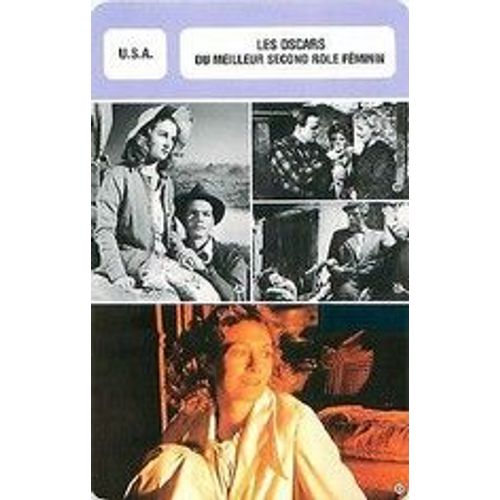 Fiche Monsieur Cinema Les Oscars Du Meilleur Second Rôle Féminin