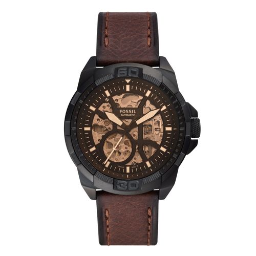 Montre Fossil Bronson Automatique Cuir Marron