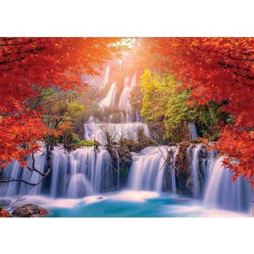 Puzzle Adulte 2000 Pieces Cascade Dans La Foret - Collection Paysage De Thailande