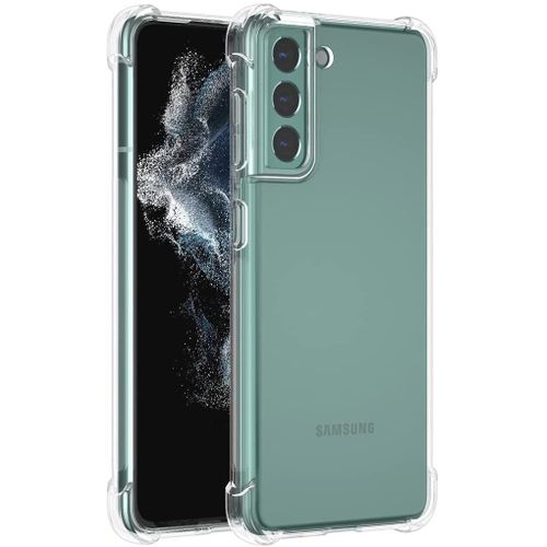 Coque Silicone Tpu Transparente Angles Renforces Pour Samsung Galaxy S22 Plus 5g Little Boutik®
