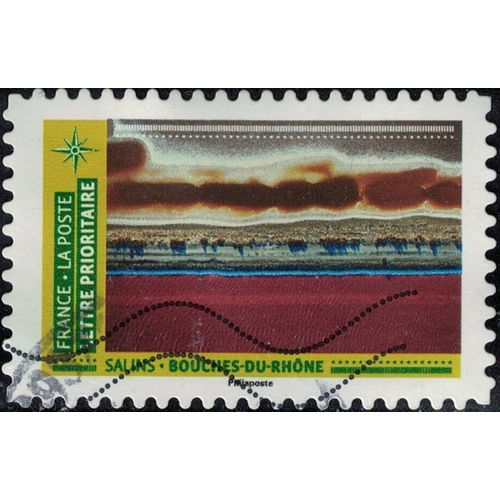 France 2021 Oblitéré Used Mosaïque De Paysages Salins Bouches Du Rhône Y&t 1944 Su