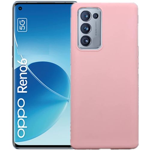 Coque Silicone Rose Pour Oppo Reno 6 5g Little Boutik®