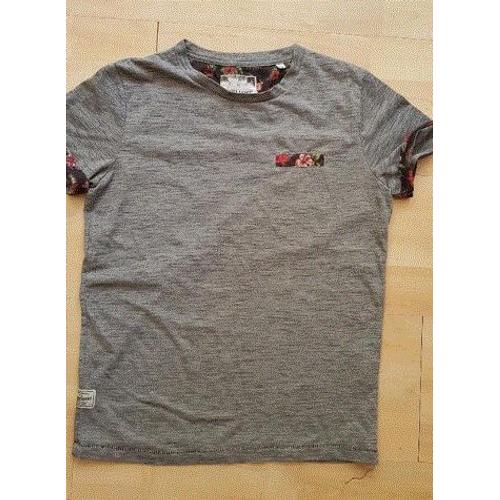 Tee Shirt Deeluxe Gris 14 Ans (Image 1) Tee Shirt Deeluxe Gris 14 Ans