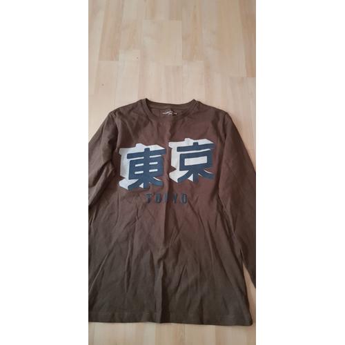 Tee Shirt Manches Longues Tokyo 12 Ans Monoprix