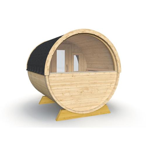 Sauna Barrel Nordkapp DEMILUNE