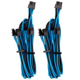 Corsair Compatible Premium Sleeved Pcie Dual-kabel, Doppelpack (gen 4