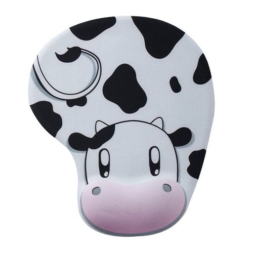 Nouveau Tapis De Souris Support De Poignet En Gel, Dessin De Vache Lactée, Modèles De Vache