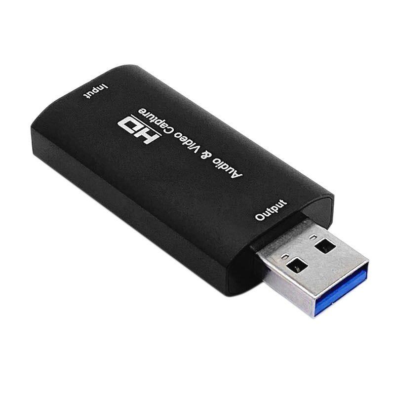 Carte de Capture vidéo, 4K HDMI vers USB 2.0, 1080P HD 30fps diffusion et  enregistrement en