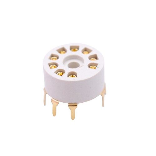 Prise De Tube Sous Vide En Plastique À 9 Broches, Pour Ampli Audio Hifi 12ax7 12at7 12au7 El84 6n1 Ecc82 Ecc83, New-10pcs