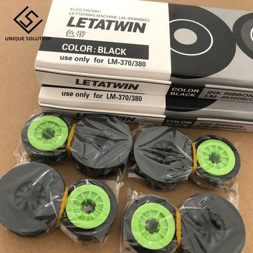 Ruban D'encre Lm-Ir300b Pour Machine À Écrire Électronique Max Letatwin, Lm-380a Lm-380e Lm-390a/Pc