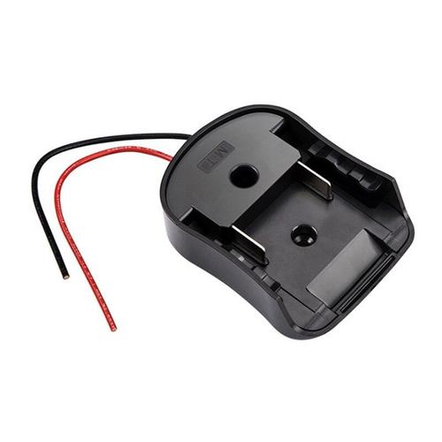 Connecteurs D'alimentation De Batterie 18v, Support De Dock Avec 12 Fils Awg, Noir