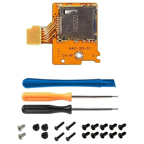Kit De Réparation De Carte Micro-Sd, Pièces De Rechange Pour Nintendo Switch Ns Tf