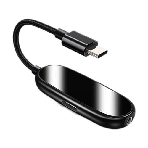 Adaptateur usb-c vers Jack casque 3.5mm, câble adaptateur femelle vers mâle noir, Transmission rapide
